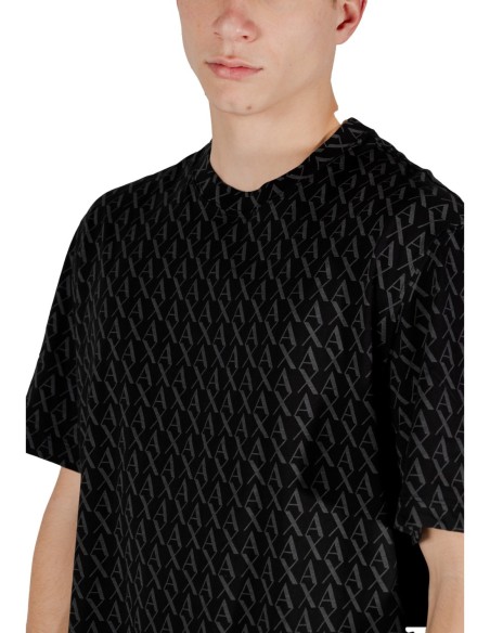 T-shirt Armani Exchange homme noir