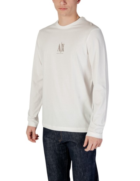 T-Shirt Armani Exchange Homme Blanc ML | ChoixMode