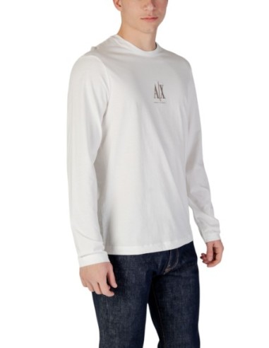 T-Shirt Armani Exchange Homme Blanc ML | ChoixMode