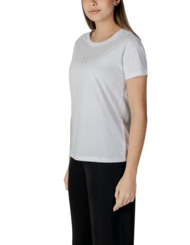 T-Shirt Armani Exchange Femme Blanc | ChoixMode