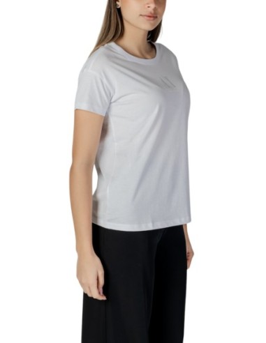 T-Shirt Armani Exchange Femme Blanc | ChoixMode