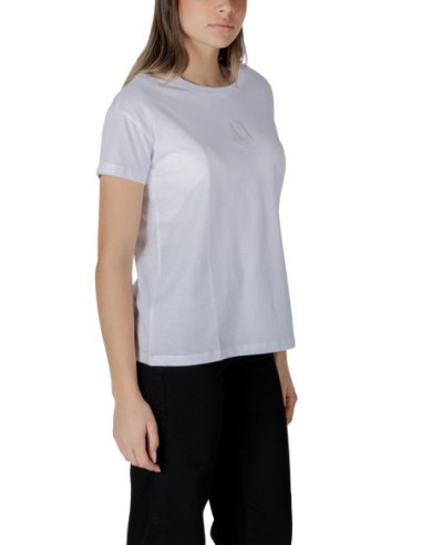 T-Shirt Armani Exchange Femme Blanc | ChoixMode
