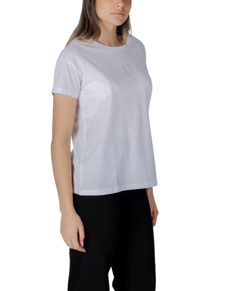T-Shirt Armani Exchange Femme Blanc | ChoixMode