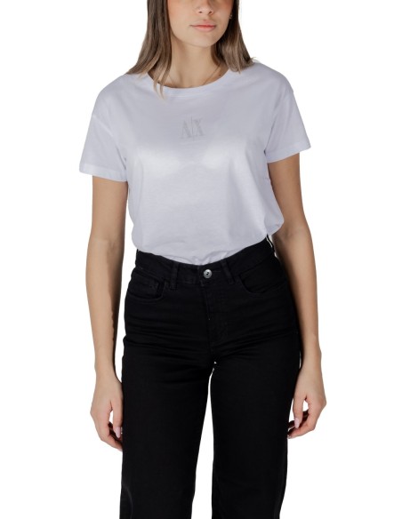 T-Shirt Armani Exchange Femme Blanc | ChoixMode