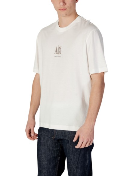 T-Shirt Armani Exchange Homme Beige | ChoixMode