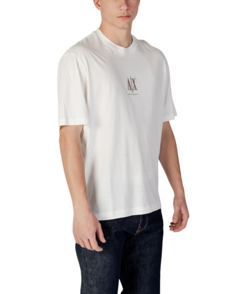T-Shirt Armani Exchange Homme Beige | ChoixMode