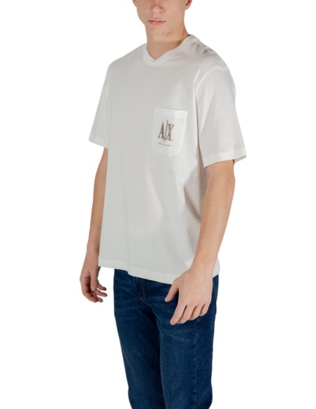 T-Shirt Armani Exchange Homme Blanc | ChoixMode