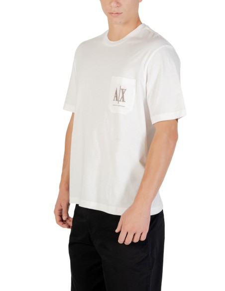 T-Shirt Armani Exchange Homme Blanc | ChoixMode