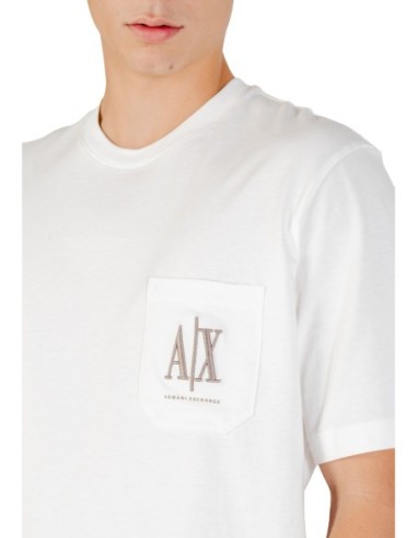 T-Shirt Armani Exchange Homme Blanc | ChoixMode