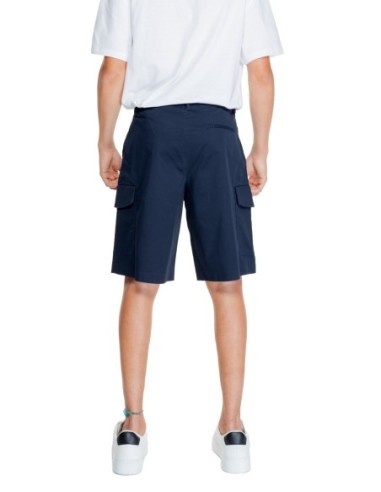 Bermuda Armani Exchange bleu Utility (réf. 3DZS07 ZN3TZ)
