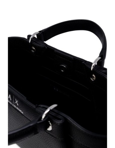Sac noir compact zippé | Armani Exchange