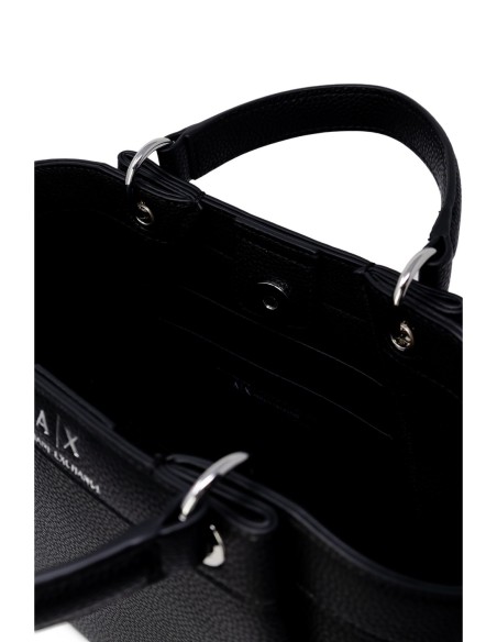 Sac noir compact zippé | Armani Exchange