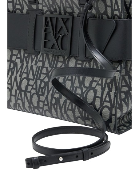 Sac Armani Exchange femme noir bandoulière