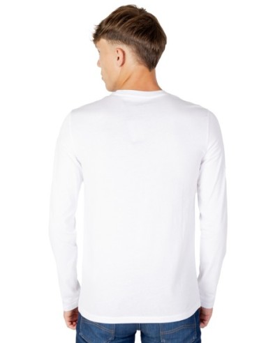 T-shirt homme blanc imprimé Armani Exchange