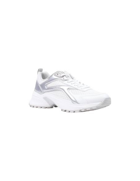 Baskets blanches motif géométrique | Calvin Klein