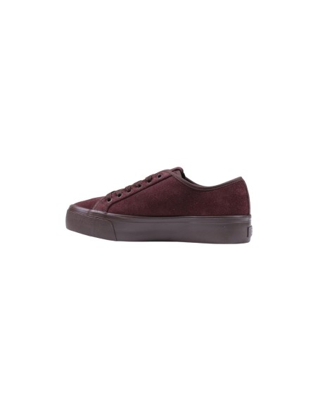 Baskets femme Calvin Klein bordeaux modernes