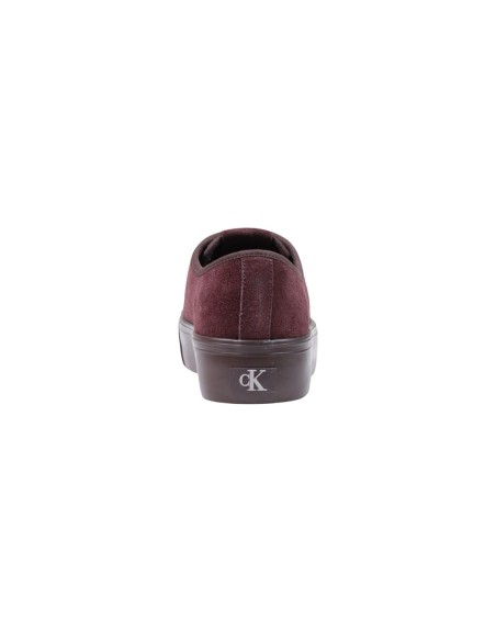 Baskets femme Calvin Klein bordeaux modernes