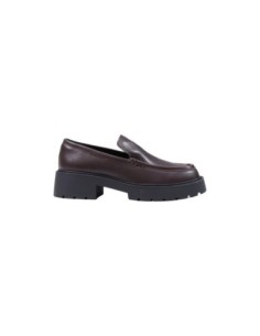 Baskets femme Calvin Klein bordeaux cuir