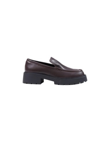 Baskets femme Calvin Klein bordeaux cuir