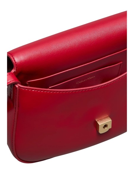 Sac bandoulière femme rouge Calvin Klein