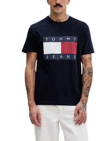 T-Shirt Tommy Hilfiger Bleu Homme | ChoixMode