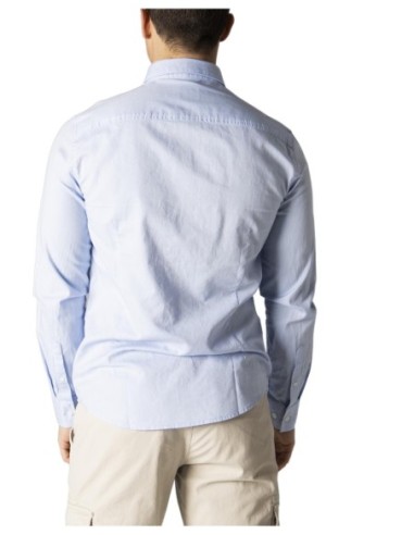 Chemise Armani Exchange homme bleu