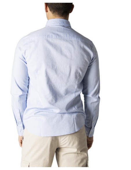 Chemise Armani Exchange homme bleu