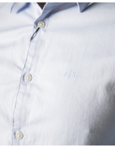 Chemise Armani Exchange homme bleu