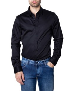 Chemise homme noire slim Armani Exchange