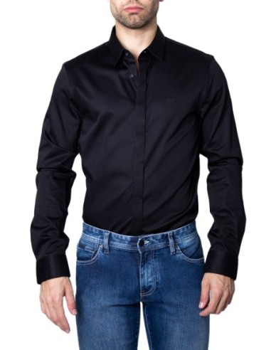 Chemise homme noire slim Armani Exchange