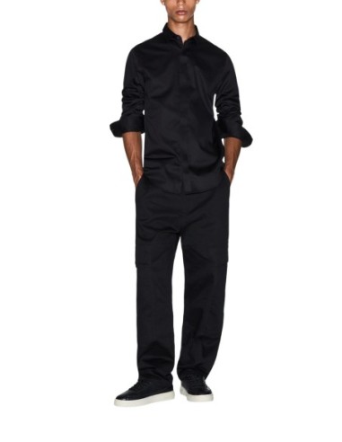 Chemise homme noire slim Armani Exchange