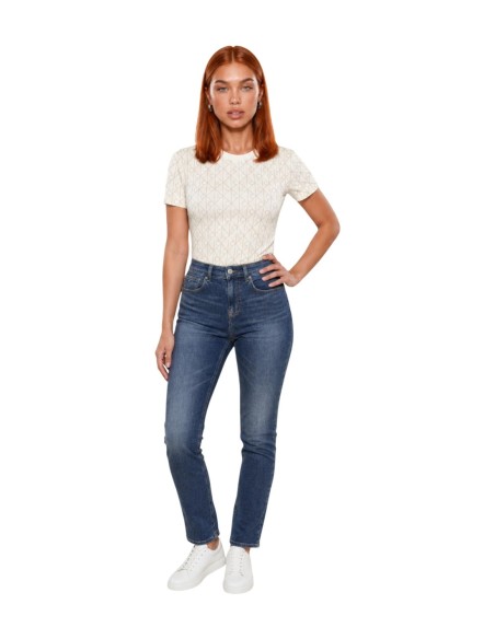 T-Shirt Calvin Klein Femme Blanc | ChoixMode