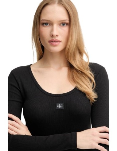 T-Shirt Calvin Klein Femme Noir | ChoixMode