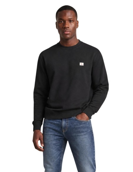 Sweat coton signature noir | Calvin Klein Jeans
