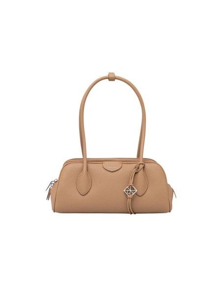 Sac beige raffiné à fermeture zippée | Calvin Klein