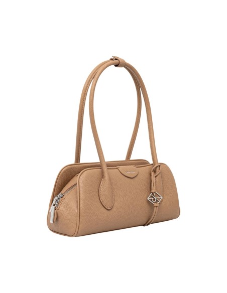 Sac beige raffiné à fermeture zippée | Calvin Klein