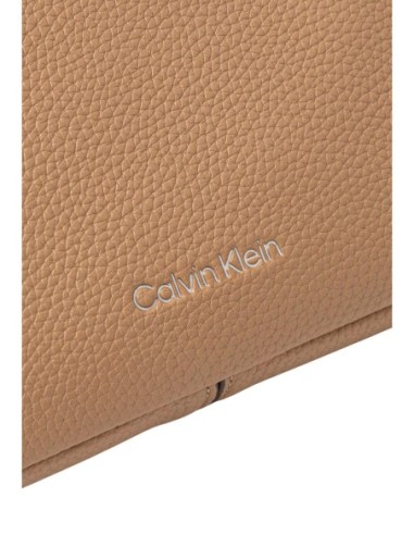 Petit sac bandoulière beige Calvin Klein