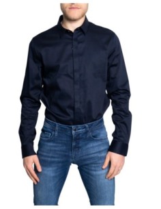 Chemise Armani Exchange Homme Bleu | ChoixMode