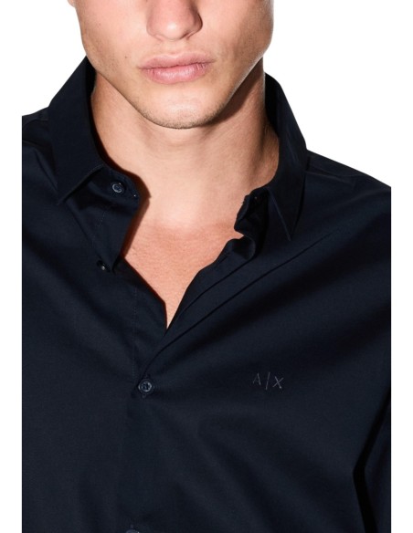 Chemise Armani Exchange Homme Bleu | ChoixMode