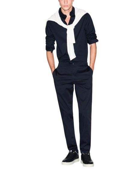Chemise Armani Exchange Homme Bleu | ChoixMode