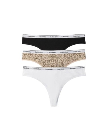 Culottes brésiliennes femme noires Calvin Klein