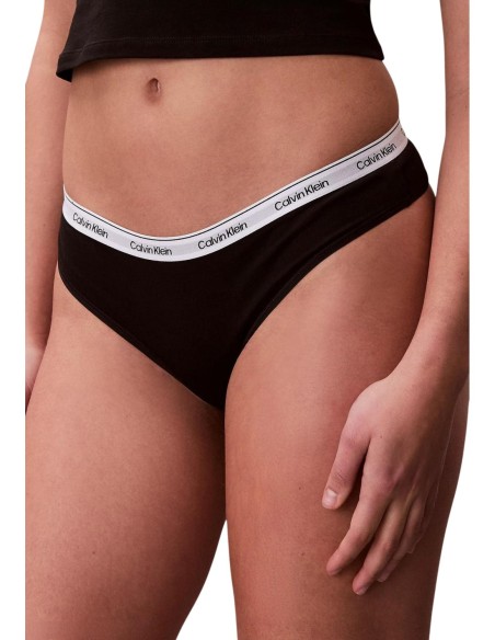 Culottes brésiliennes femme noires Calvin Klein