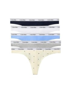 Strings Calvin Klein Underwear femme gris lot 5