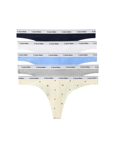 Strings Calvin Klein Underwear femme gris lot 5