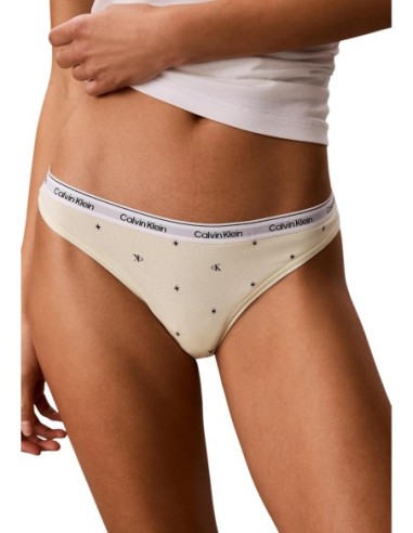 Strings Calvin Klein Underwear femme gris lot 5