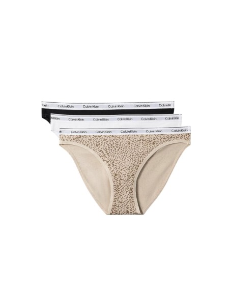 Culottes bikini Calvin Klein Underwear noir femme