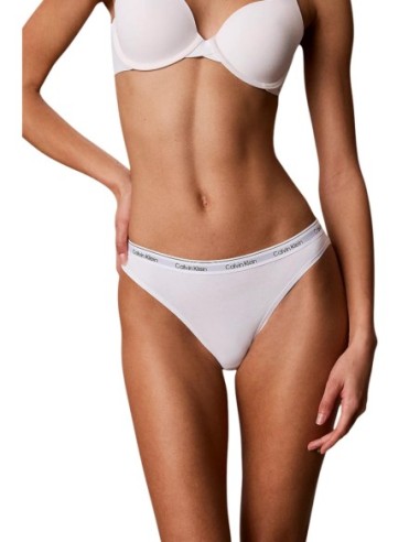 Culottes bikini Calvin Klein Underwear noir femme