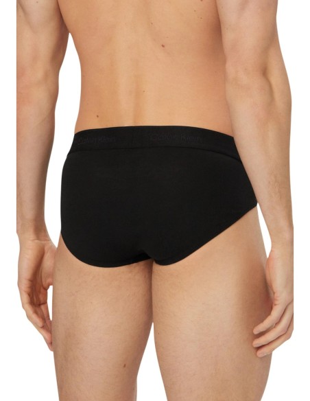 Slip homme noir Calvin Klein – lot de 3 essentiel