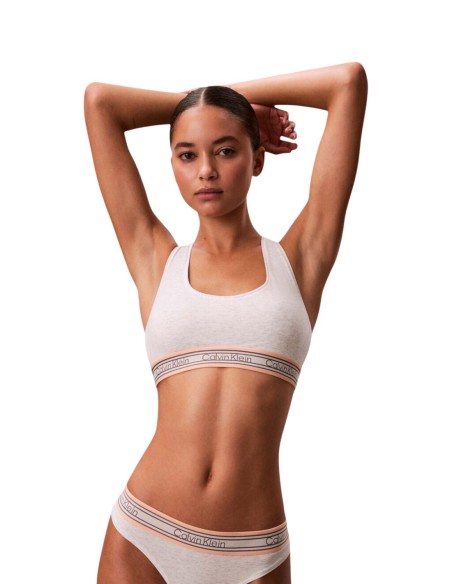 Bralette blanche femme Calvin Klein Underwear