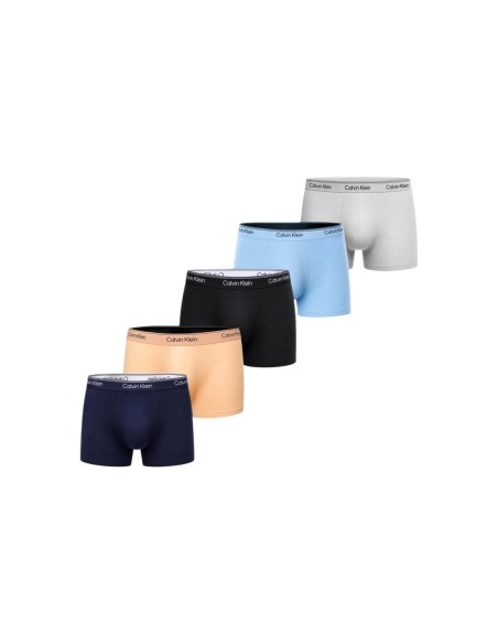 Boxer homme gris Calvin Klein – lot de 5 coton stretch